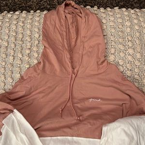 Victoria’s Secret Pink Lightweight Hoodie Size Large, New Condition
